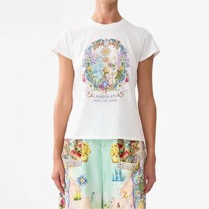 Camilla Just Coasting Slim Fit Round Neck T